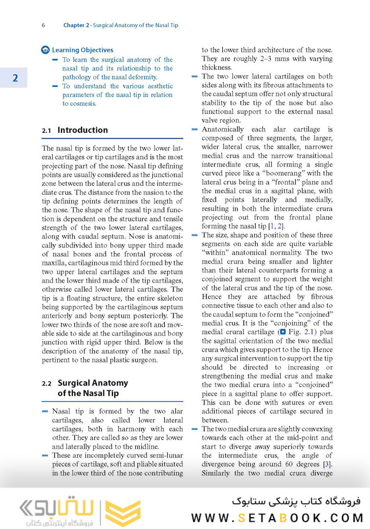 Textbook of Nasal Tip Rhinoplasty : Open Surgical Techniques