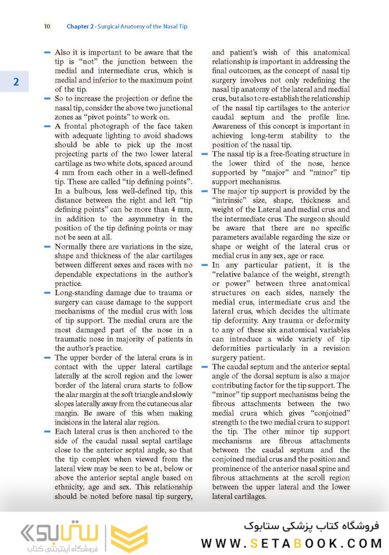 Textbook of Nasal Tip Rhinoplasty : Open Surgical Techniques