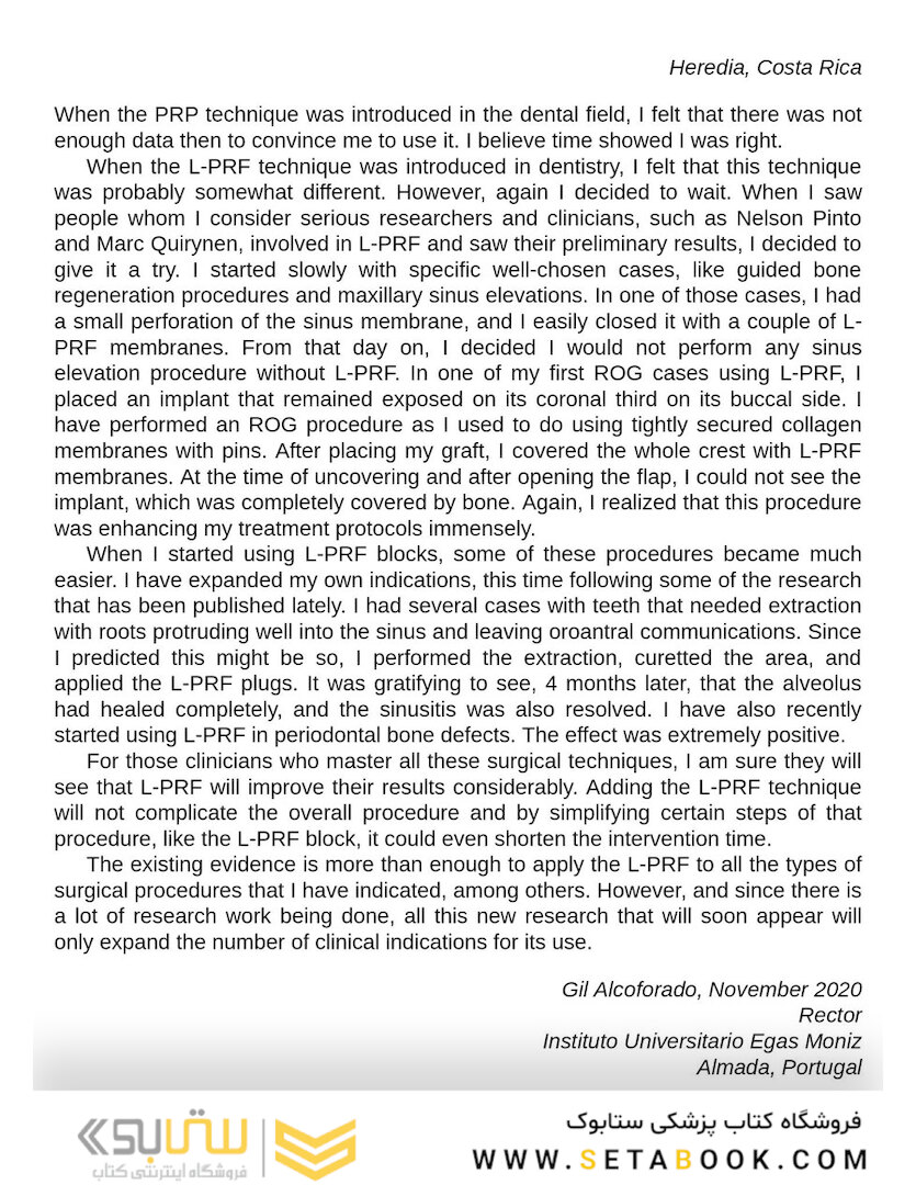 Leukocyte- and Platelet-Rich Fibrin in Oral Regenerative Procedures: Evidence-Based Clinical Guidelines 2022