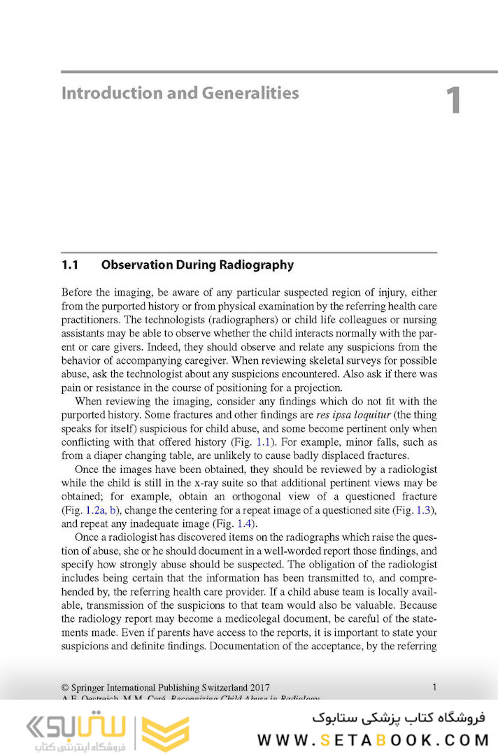 Recognizing Child Abuse in Radiology 1st ed. 2017 Edicion