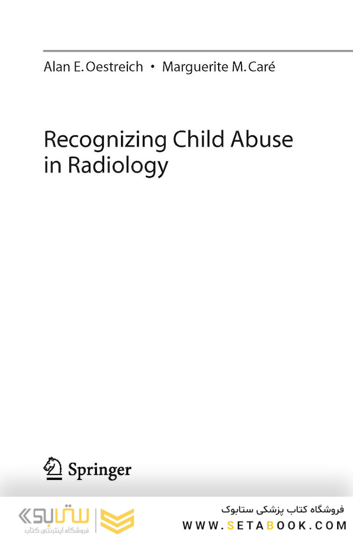 Recognizing Child Abuse in Radiology 1st ed. 2017 Edicion