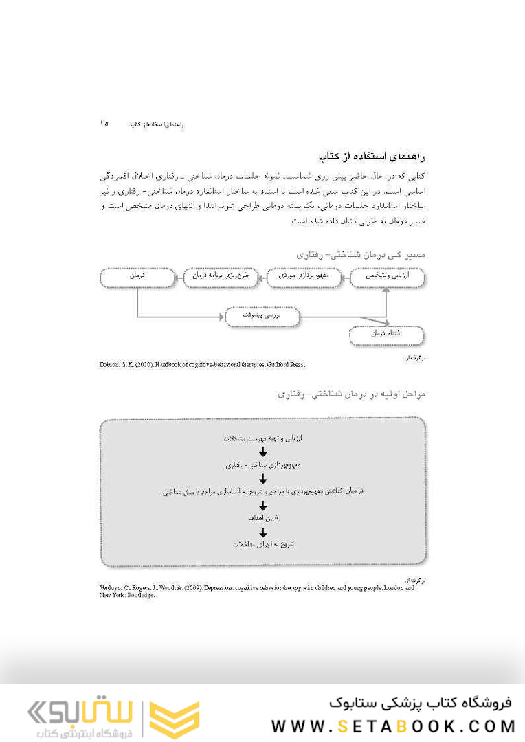 راهنمای عملی درمان شناختی - رفتاری افسردگی آموزش بالینی برای درمانگران