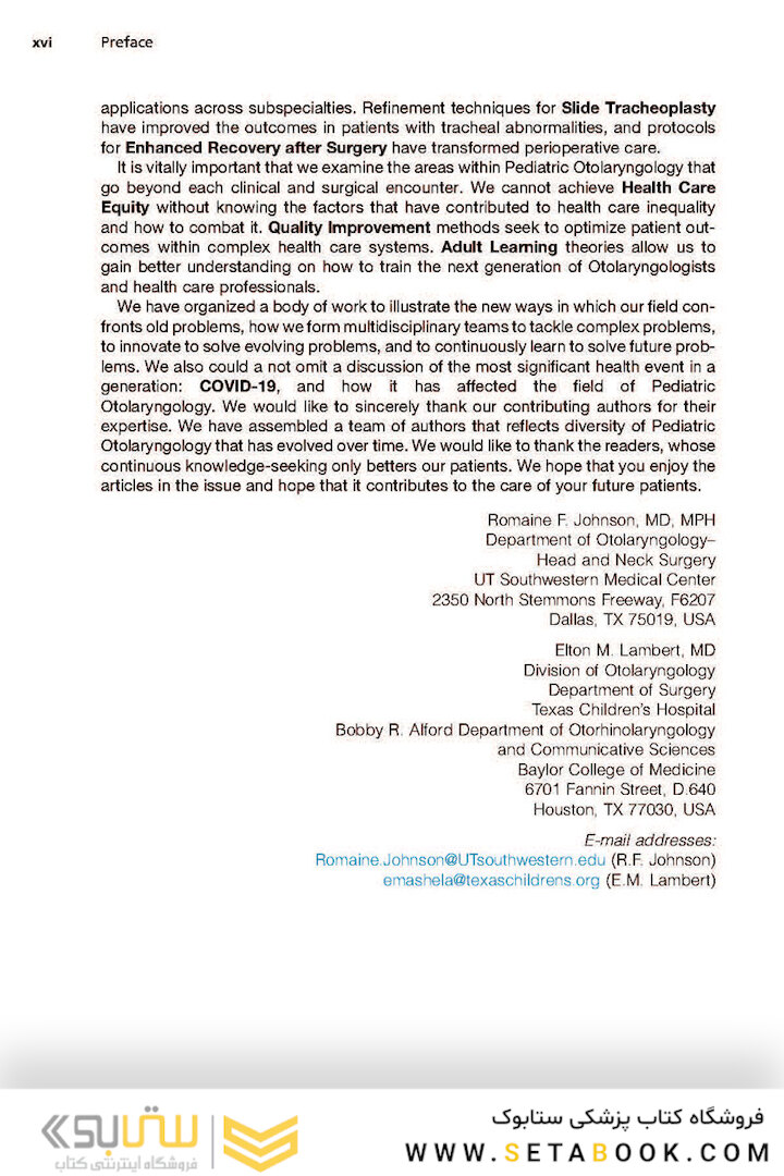 Updates in Pediatric Otolaryngology , An Issue of Otolaryngologic Clinics of North America