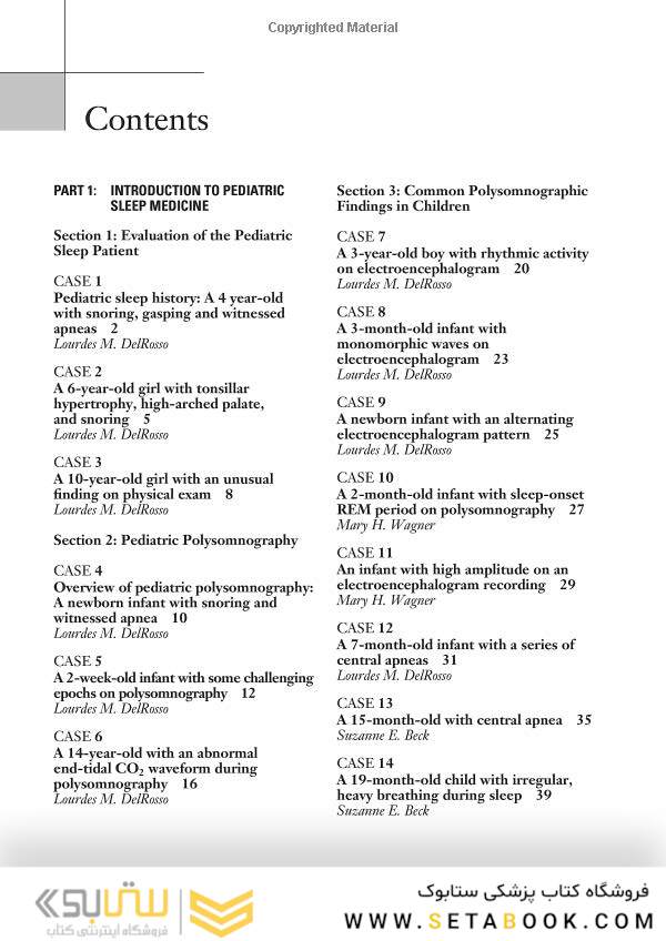 Pediatric Sleep Pearls