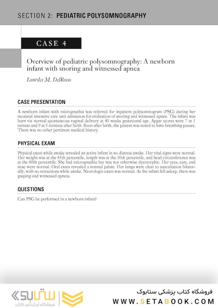 Pediatric Sleep Pearls