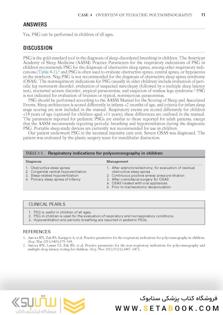 Pediatric Sleep Pearls