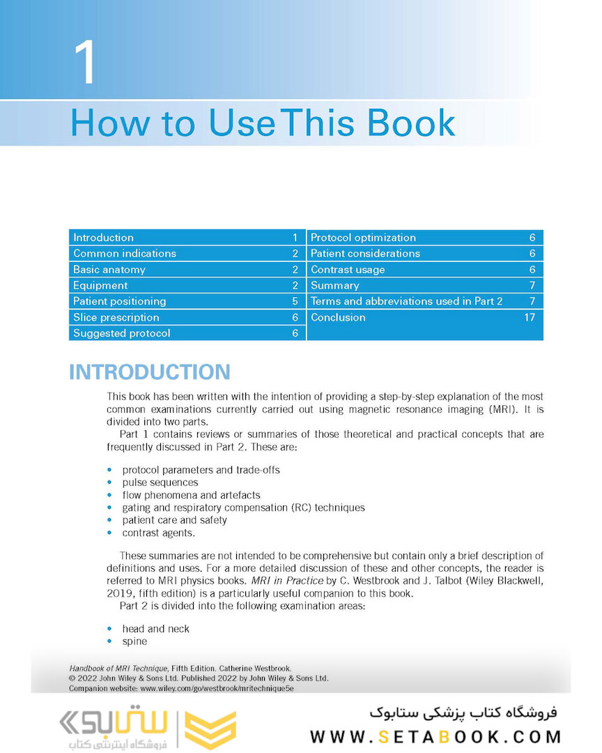 Handbook of MRI Technique 2022