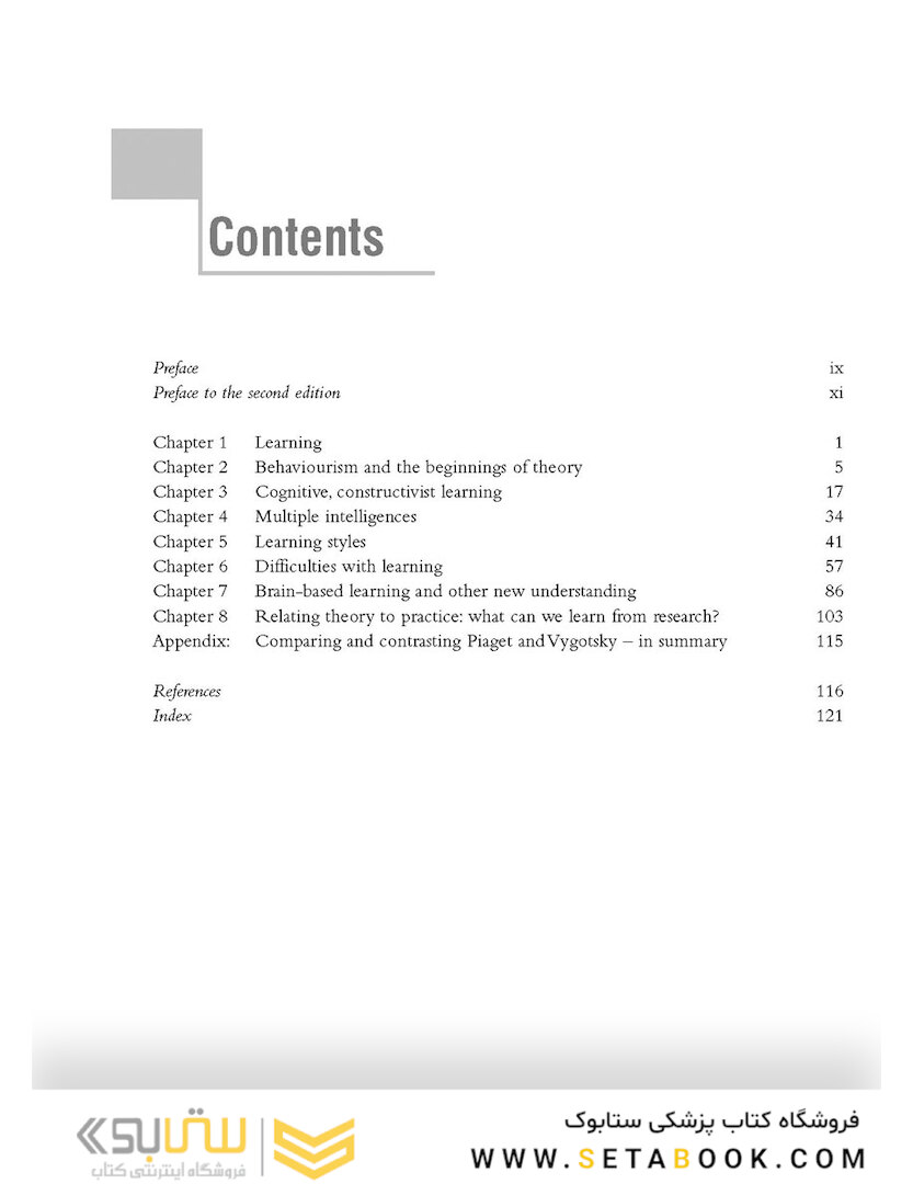 Ways of Learning: Learning Theories and Learning Styles in the Classroom