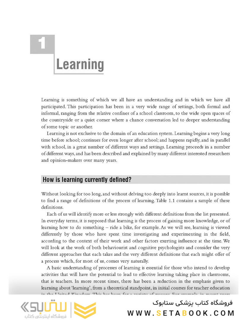 Ways of Learning: Learning Theories and Learning Styles in the Classroom