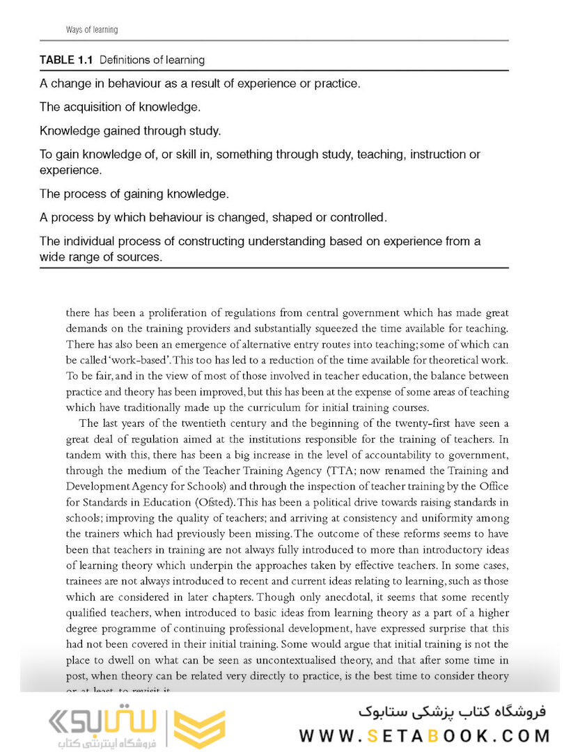 Ways of Learning: Learning Theories and Learning Styles in the Classroom