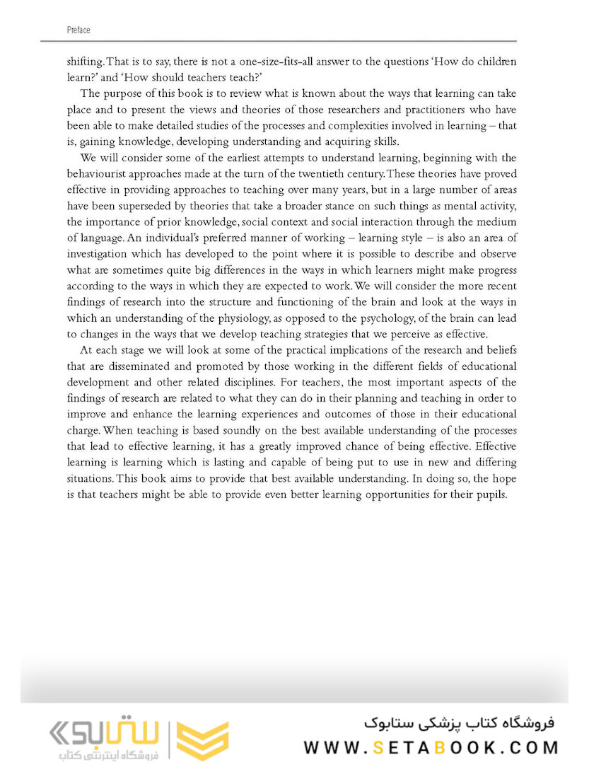 Ways of Learning: Learning Theories and Learning Styles in the Classroom