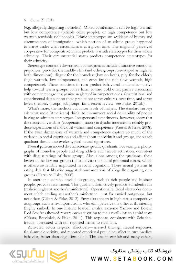 Social Cognition : Selected Works of Susan Fiske