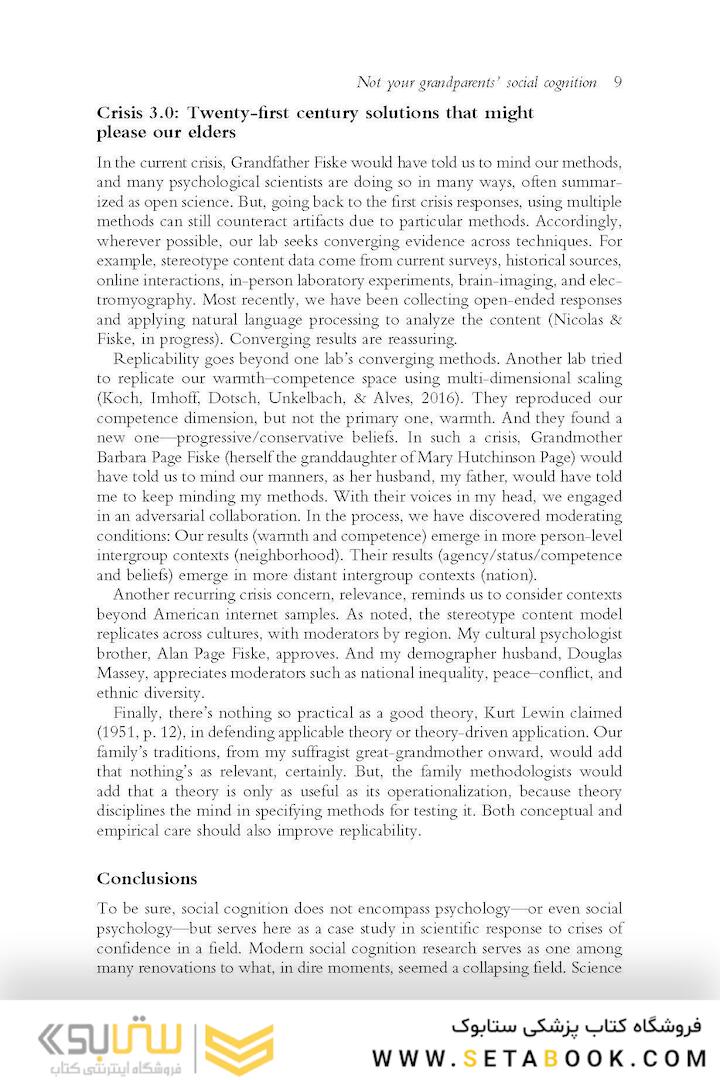 Social Cognition : Selected Works of Susan Fiske