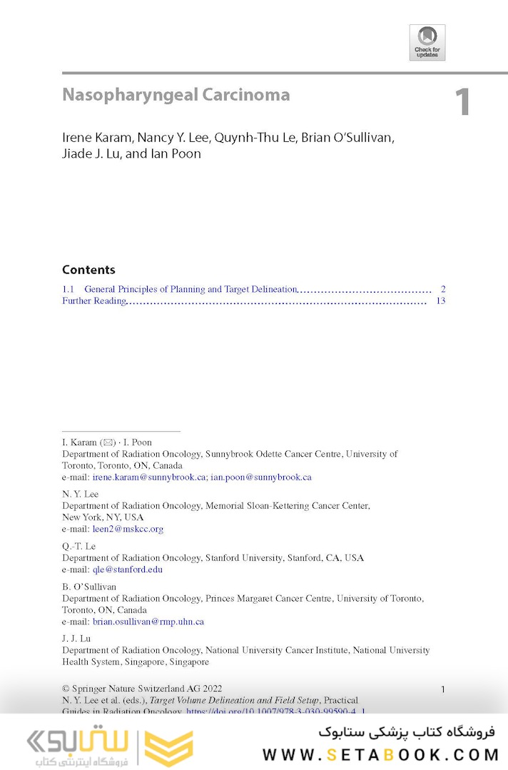 Target Volume Delineation and Field Setup : A Practical Guide for Conformal and Intensity-Modulated Radiation Therapy