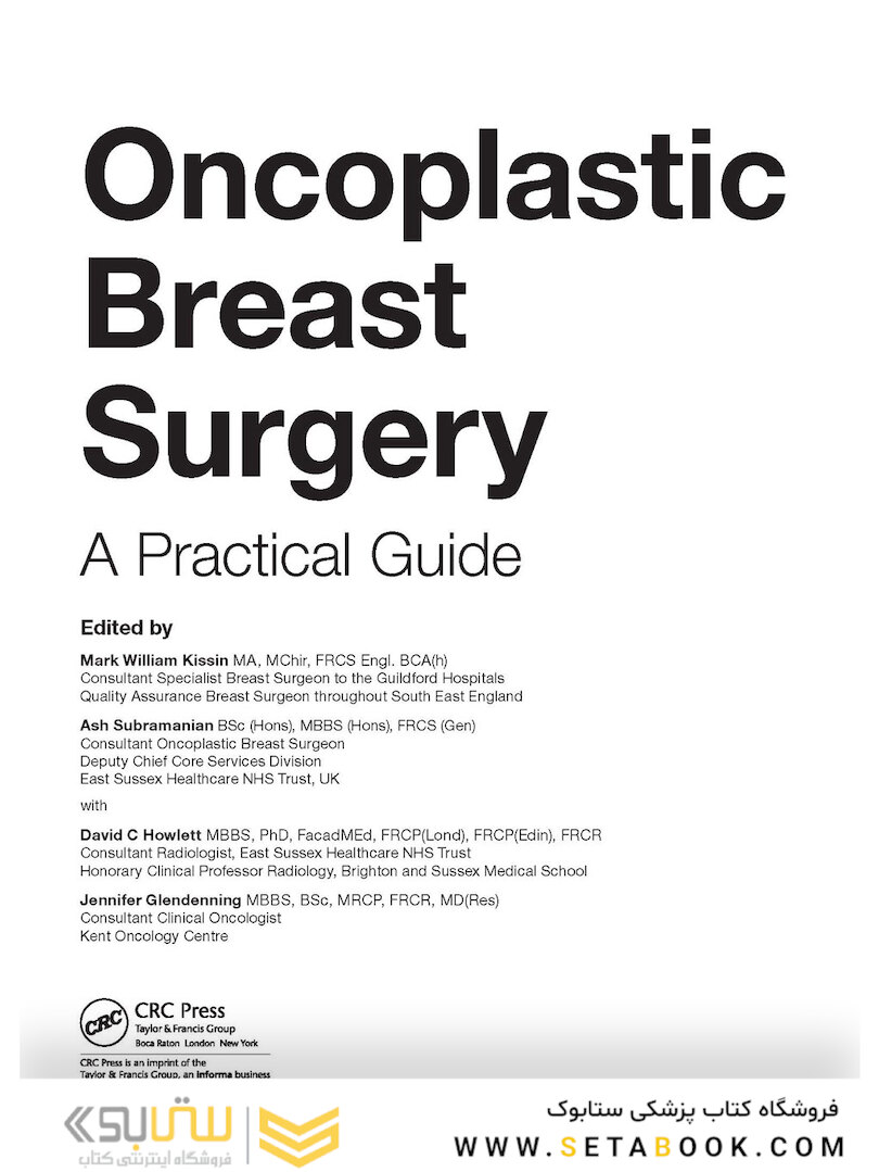 Oncoplastic Breast Surgery: A Practical Guide 1st Edicion