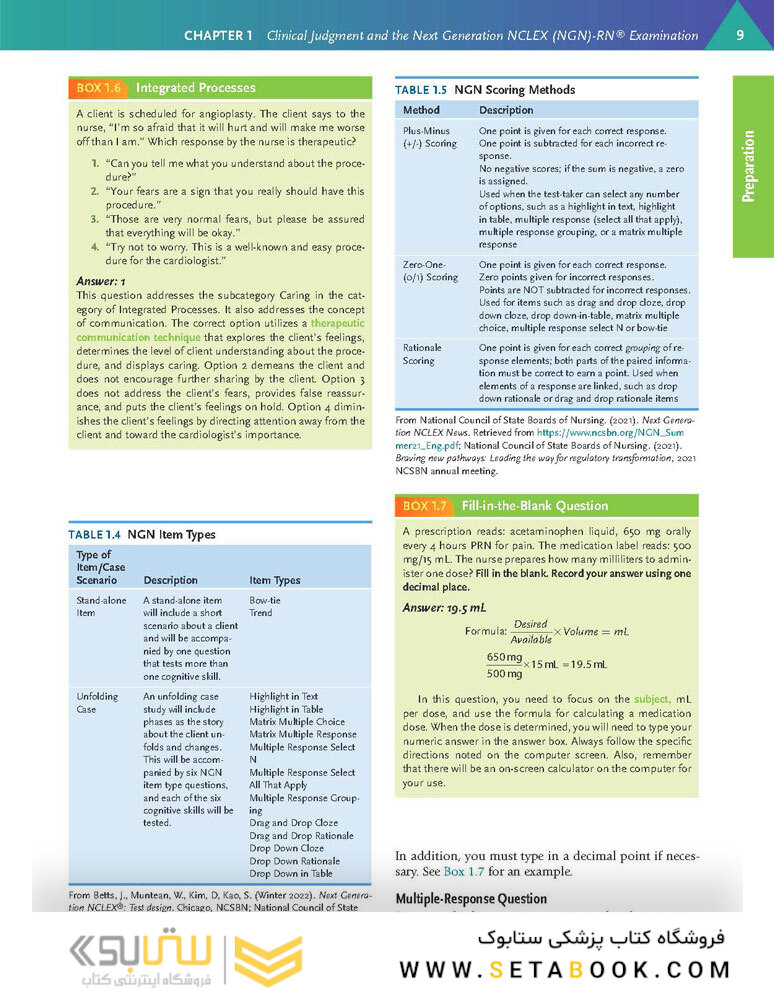 Saunders Comprehensive Review for the NCLEX-RN®  Examination 9th Edicion