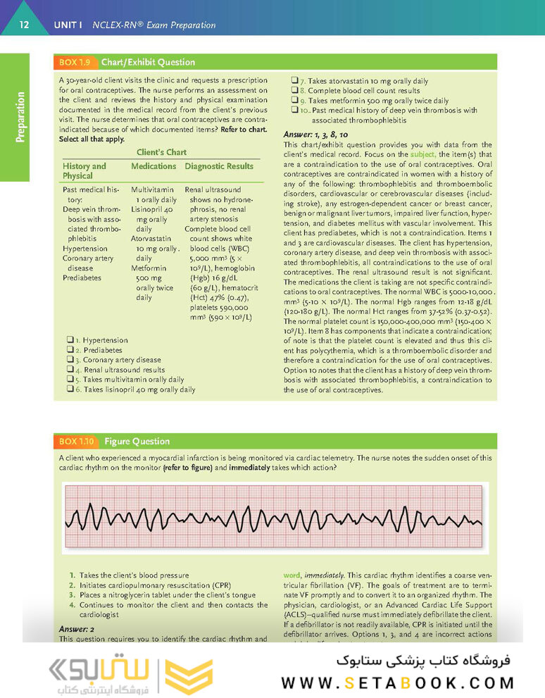Saunders Comprehensive Review for the NCLEX-RN®  Examination 9th Edicion