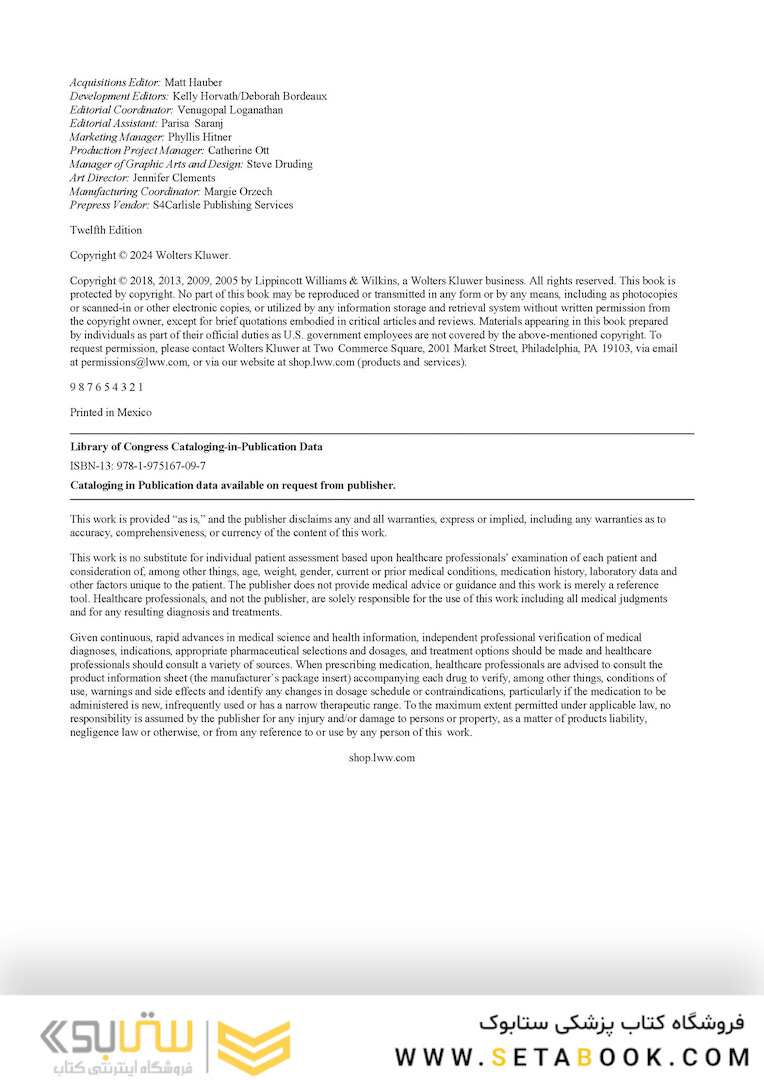 Applied Therapeutics: The Clinical Use of Drugs 12th Edicion 2023