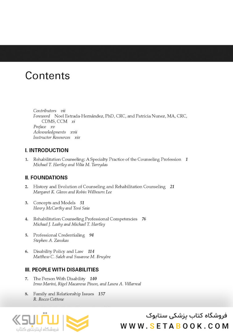 The Professional Practice of Rehabilitation Counseling 3rd Edition