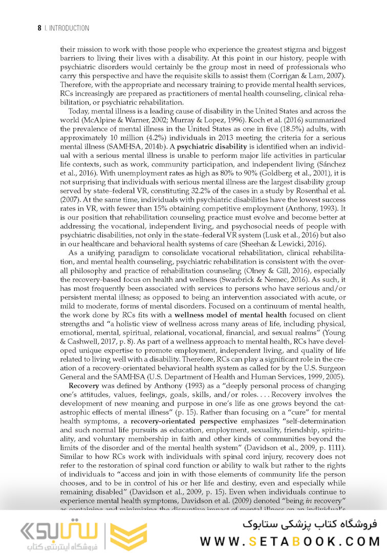 The Professional Practice of Rehabilitation Counseling 3rd Edition