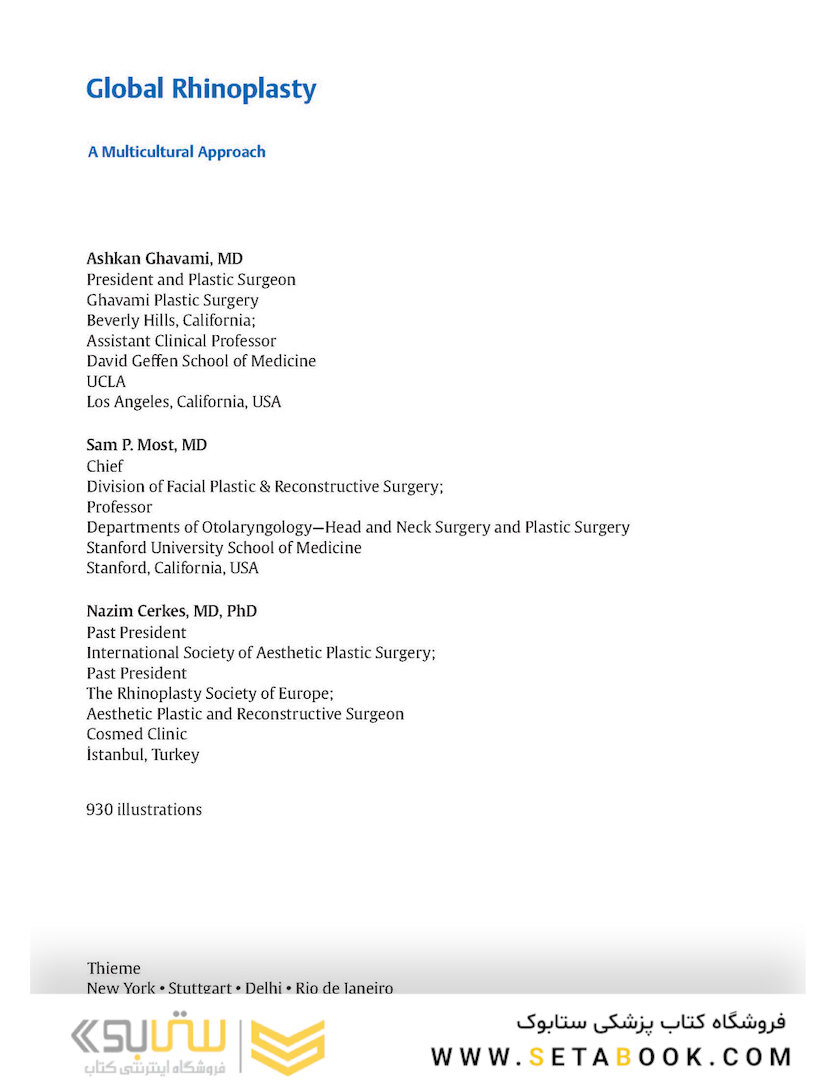 Global Rhinoplasty: A Multicultural Approach 1st Edicion 2023