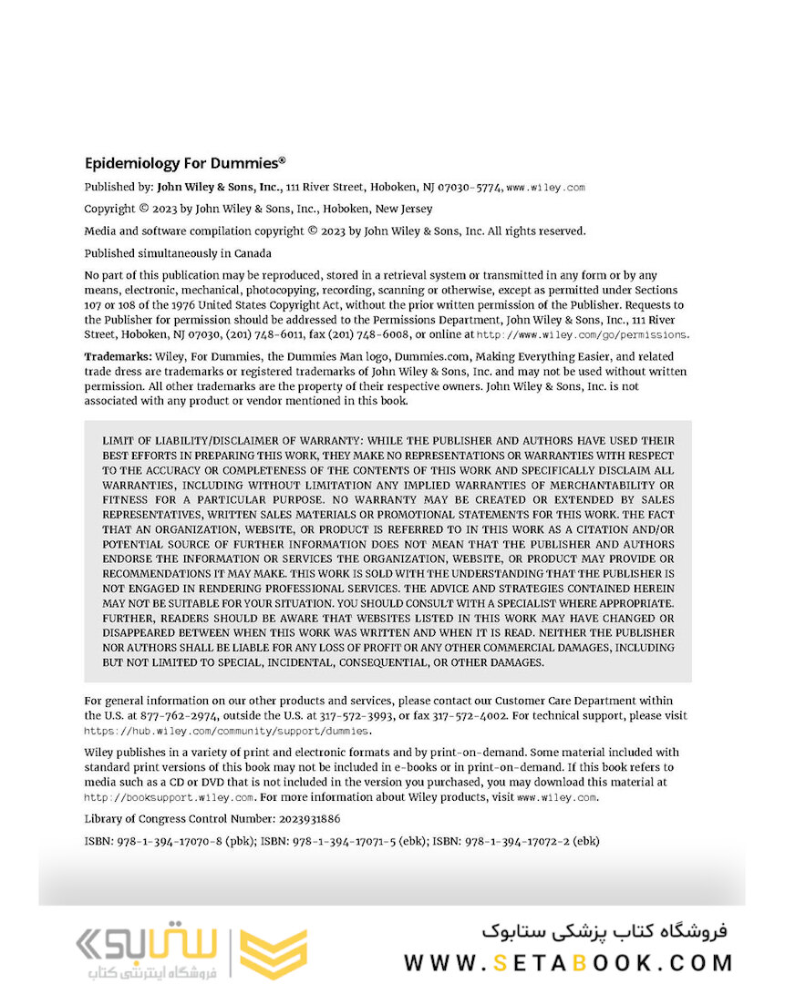 Epidemiology For Dummies 1st Edition