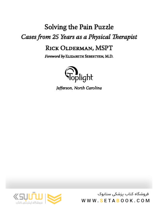 Solving the Pain Puzzle: Cases from 25 Years as a Physical Therapist Paperback
