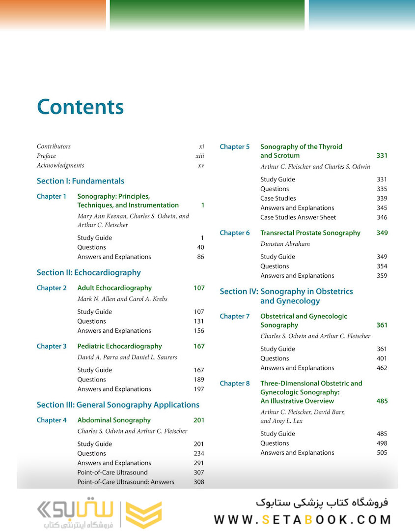 2021 Lange Review Ultrasonography Examination: 5th Edicion