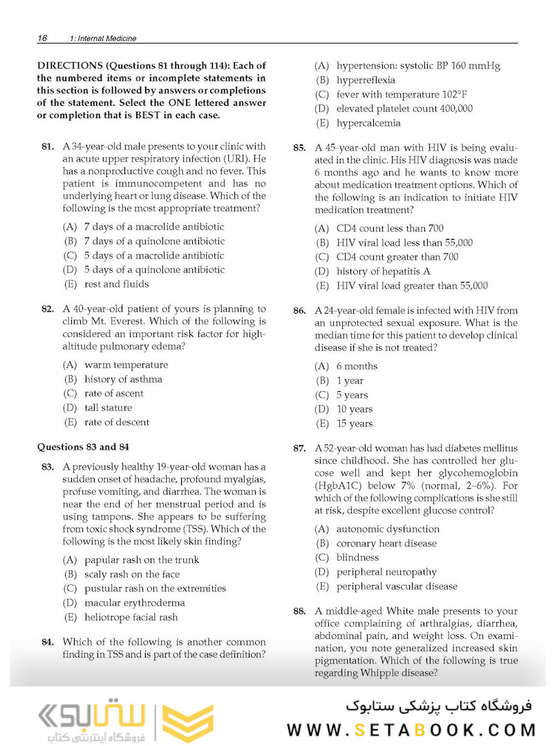 Lange Q-A USMLE Step 2 CK, Sixth Edition