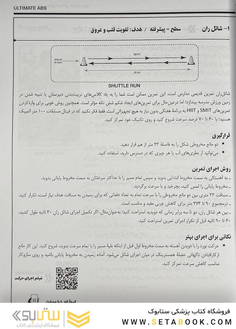دایره المعارف تمرین های حرفه ای شکم و پهلو
