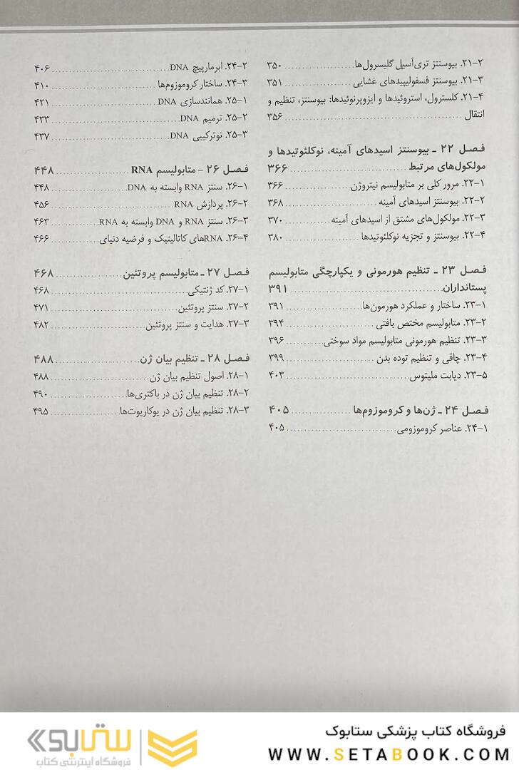 QR خلاصه اصول بیوشیمی لنینجر 2021