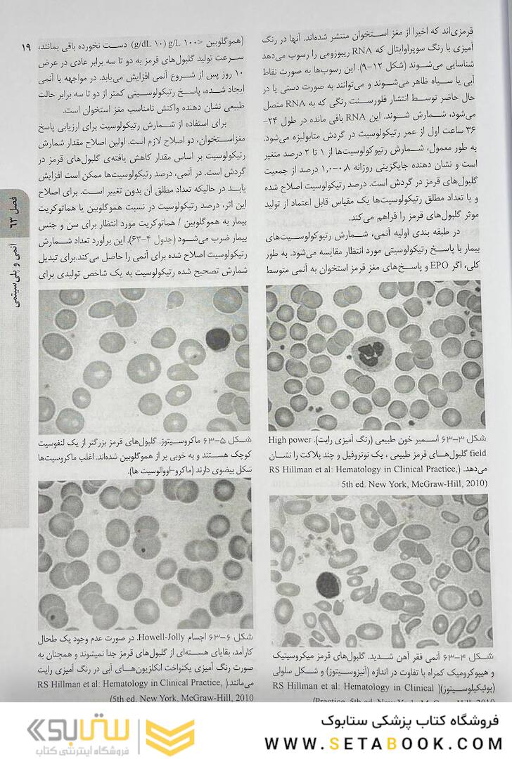 اصول طب داخلی هاریسون هماتولوژی 2022