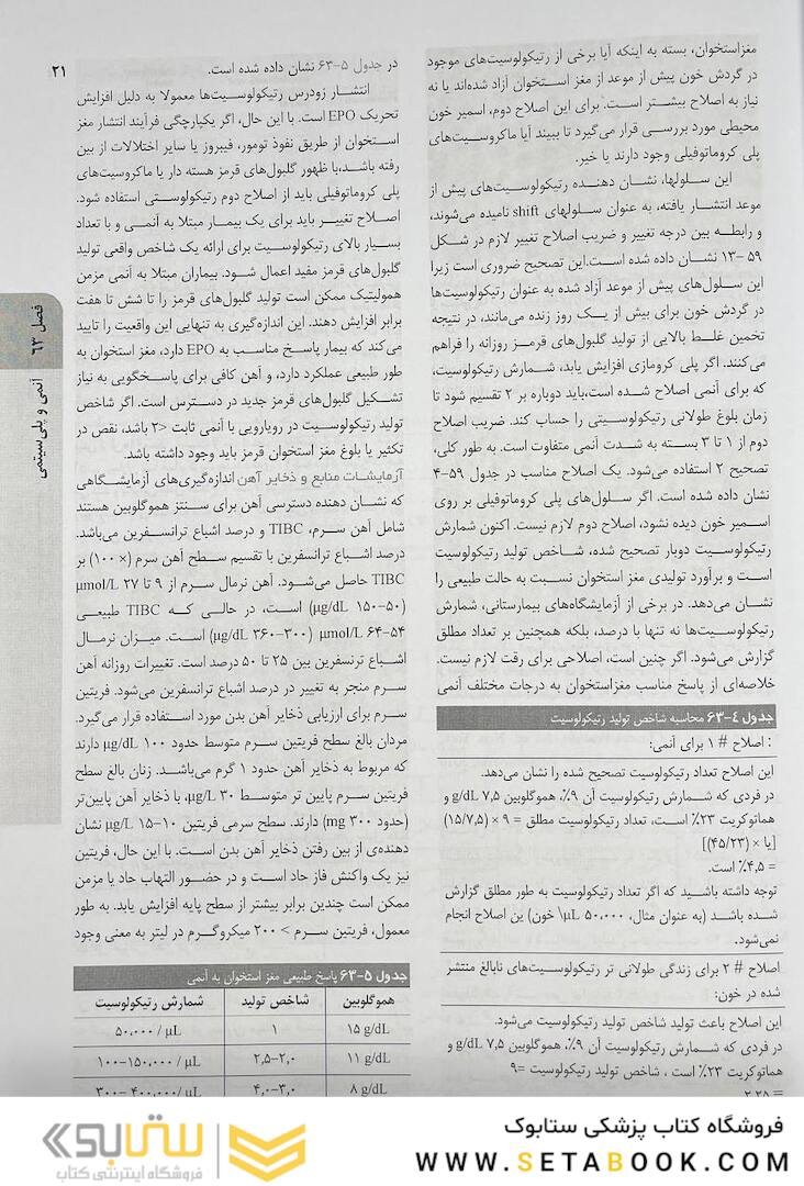 اصول طب داخلی هاریسون هماتولوژی 2022