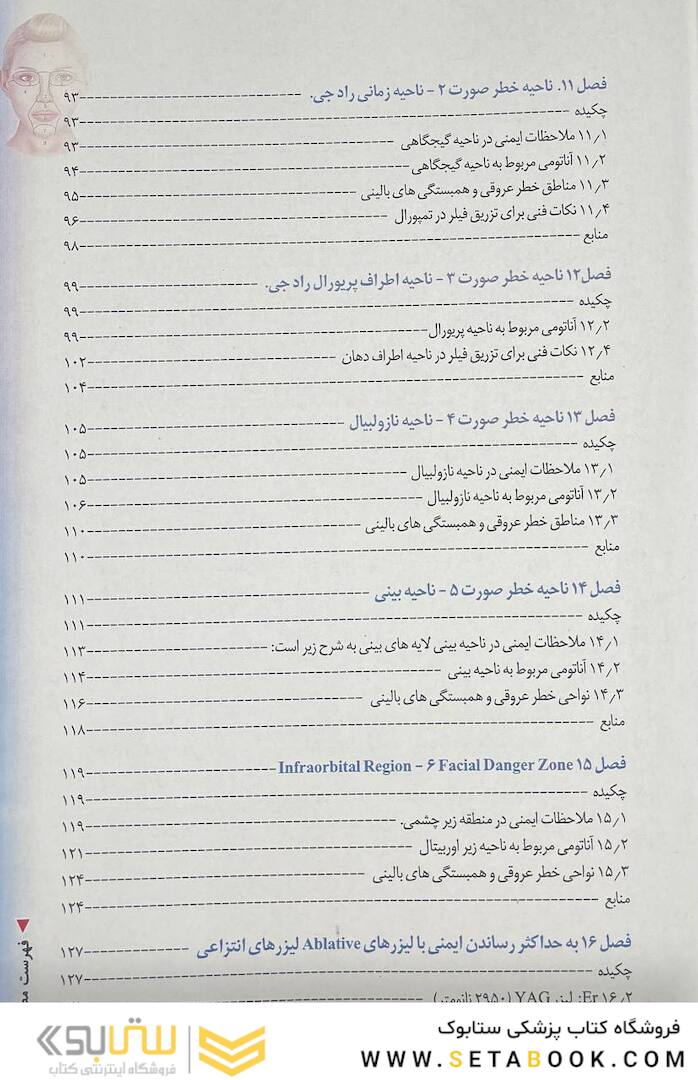 منطقه خطر صورت