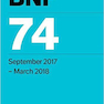 کتاب BNF 74 (British National Formulary) September 2017