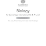 Cambridge International AS - A Level Biology Coursebook with Digital Access (2 Years) 5ed