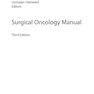 Surgical Oncology Manual