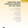 Sabiston and Spencer Surgery of the Chest 10th Edition