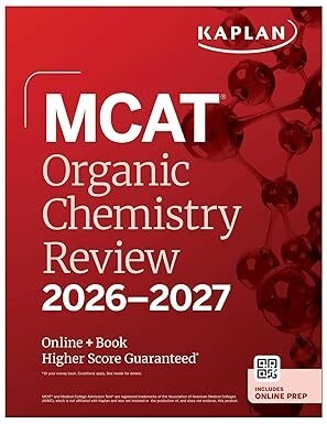 MCAT Organic Chemistry Review 2026-2027